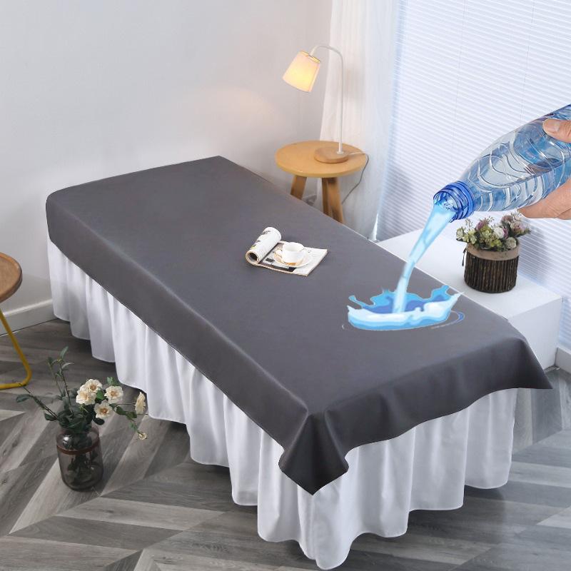 Spa Beauty Salon Massage Table Bed Sheets Water-proof Oil-proof TPU Massage Table Cover With Face Hole Reusable Bedspreads