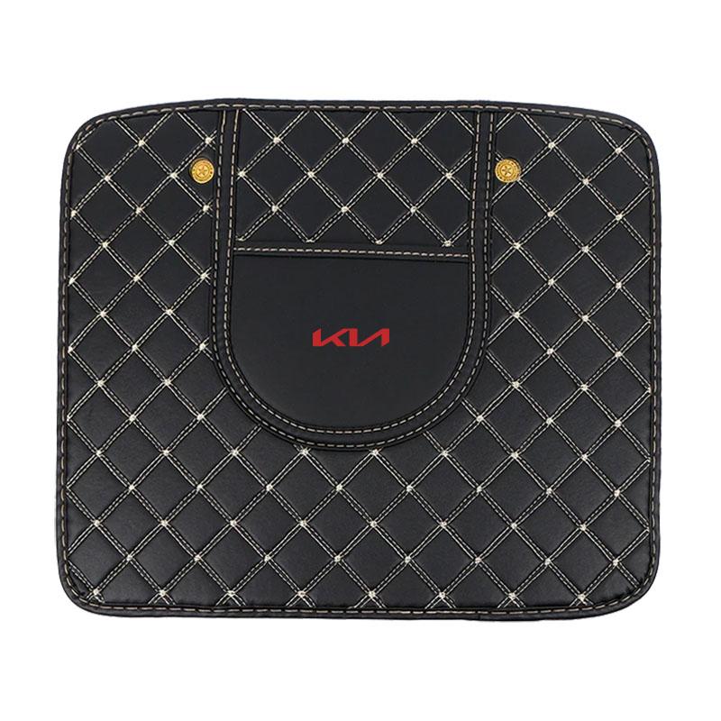 1/2Pcs Leather Car Anti-Kick Mats Auto Seat Back Protector Cover For KIA Cerato Sportage R K2 K3 K5 K6 K7 K8 RIO 3 4 sorento picanto
