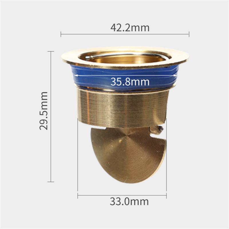 1PC Water Drain Filter Floor Strainer Plug Trap Siphon Sink Anti Odor Pest Prevention Deodorant For Kitchen Bathroom Accessories