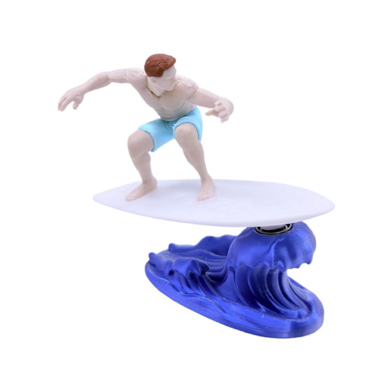 Fun Drift Surfing Muscular Man Creative Decoration Dashboard Drift Ornaments Office Desktop Statue Decor Car Interior