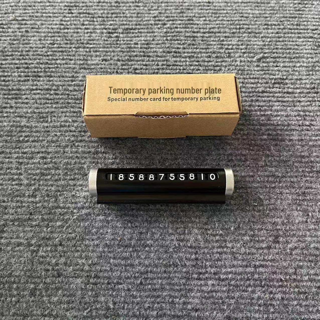 

Металлическая номерная табличка для парковки автомобиля премиум-класса, скрытая