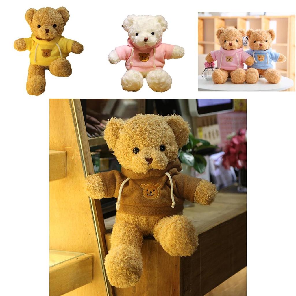Teddy Bear Plush Toy 38cm Super Soft Short Plush Animal Style Perfect Gift For Kids And Girlfriends