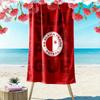 Ręcznik plażowy SK Prague Slavia Print, Duży Miękki Szybkoschnący Ręcznik na Plażę Kemping Pływanie