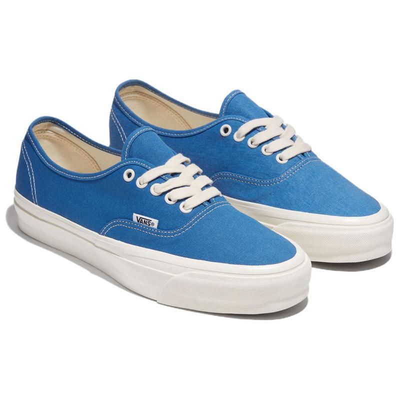 Vans Abrasion Resistant Low Top Skateboard Shoes Unisex Blue Sneakers VN000CW21PQ1