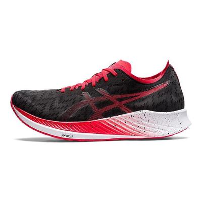 Magic Speed Zapatillas de Running Cómodas Duraderas para Hombre Zapatillas Negras Rojo Dinámico 1011B432-001