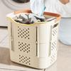 Large Folding Laundry Basket with Handle Hamper Storage Dirty Clothes Telescopic Dirty Laundry Basket Bathroom Accessories