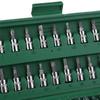 Cricchetto con spinta 46 pz/set Kit chiave dinamometrica a cricchetto Set di chiavi durevoli a bussola da 1/4 di pollice