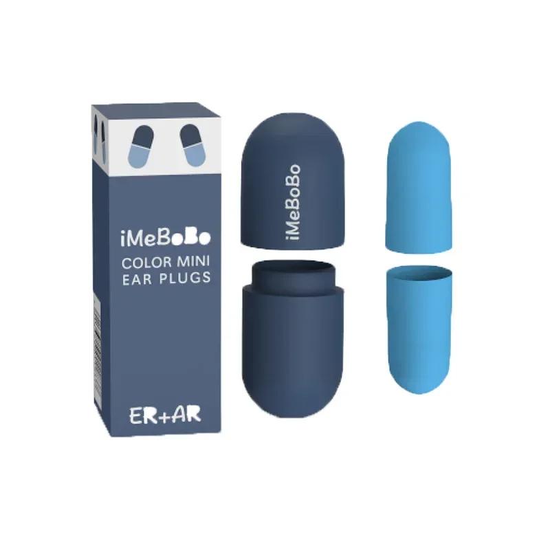 

Soft Soundproof Ear Plugs for Sleeping - Noise Cancelling Anti-Snore Slow Rebound Comfort for Students Adults синій