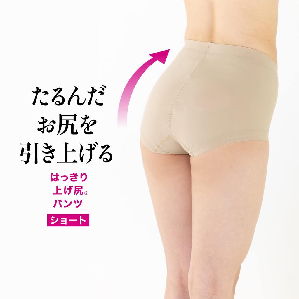 Clearly Lifts and Shapes the Creating a Shapely Size Short-length Girdle, Buttocks, Rounded, Bottom. Black, M.