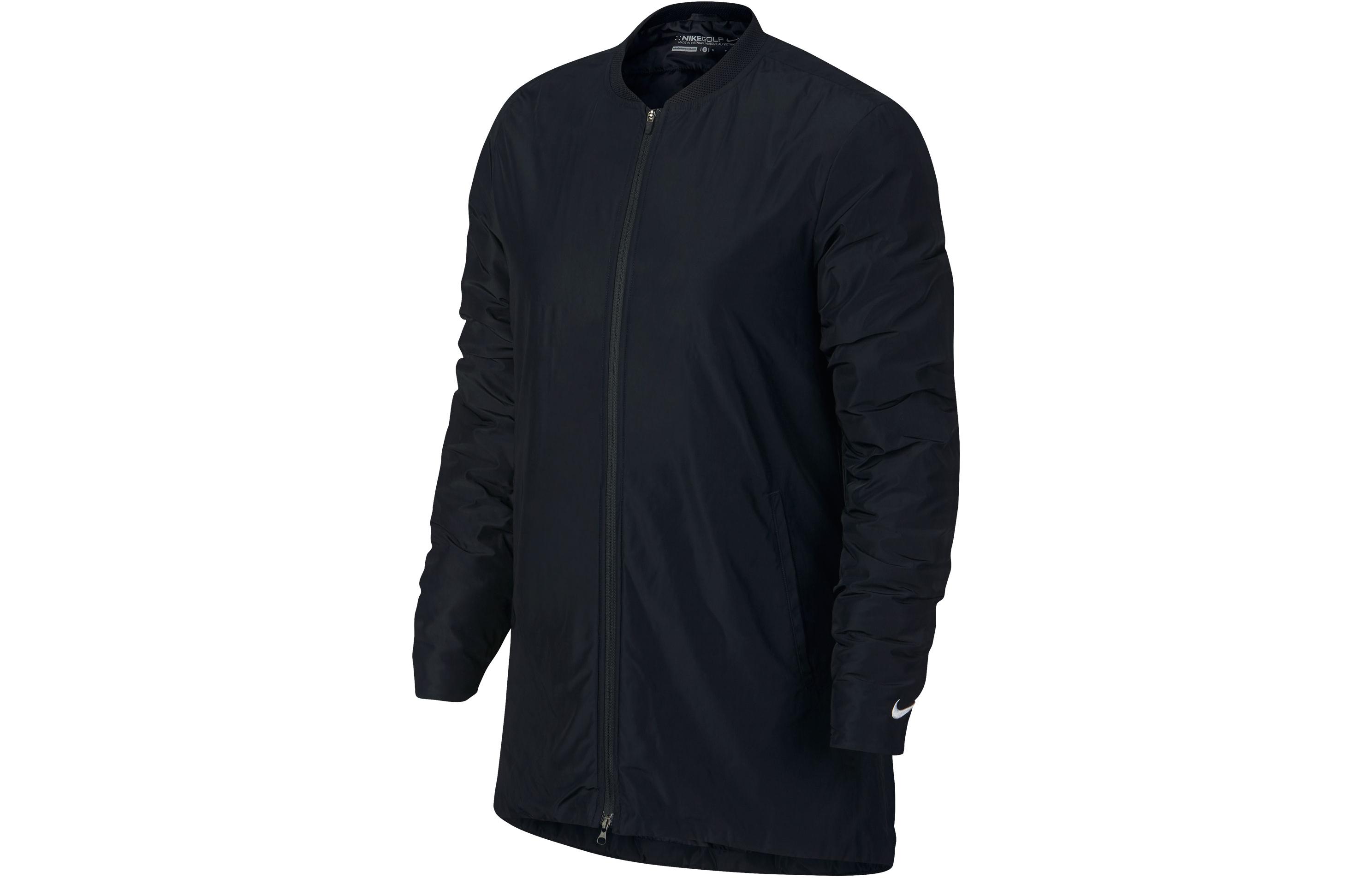 Nike Jackets Women s Black Baseball Collar Moderate Other 873050-010 M