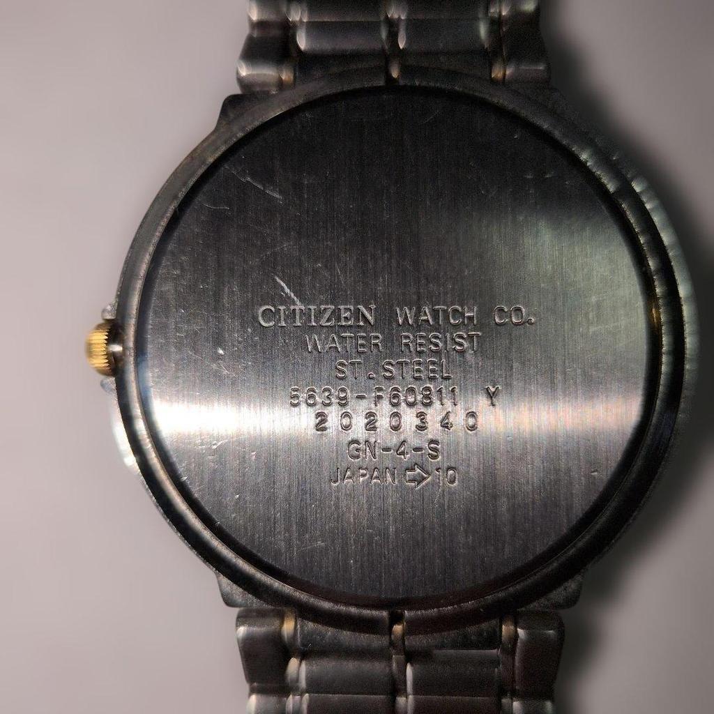 Used CITIZEN EXCEED EUROS Watch Quartz