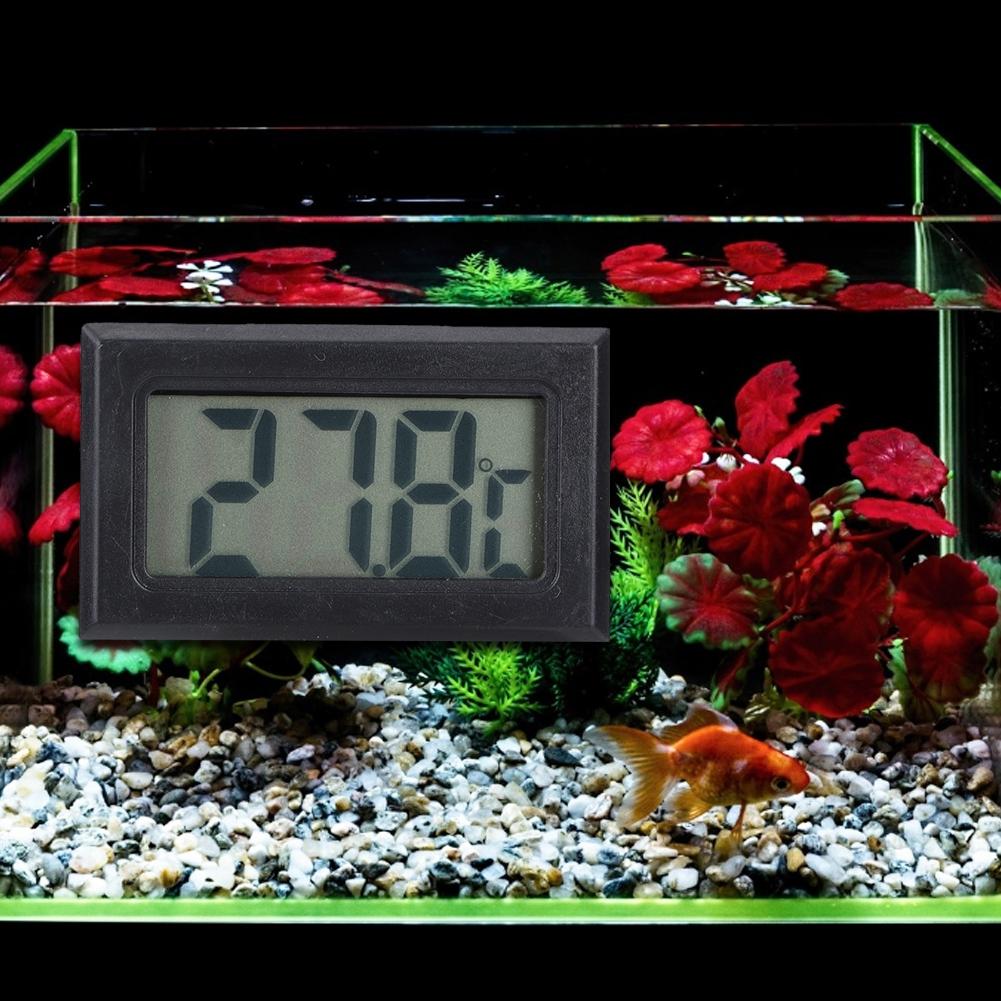 Aquarium Digital Thermometer with LCD Screen Display for  Fish   Temperature Gauge -50 Celsius .110 Celsius