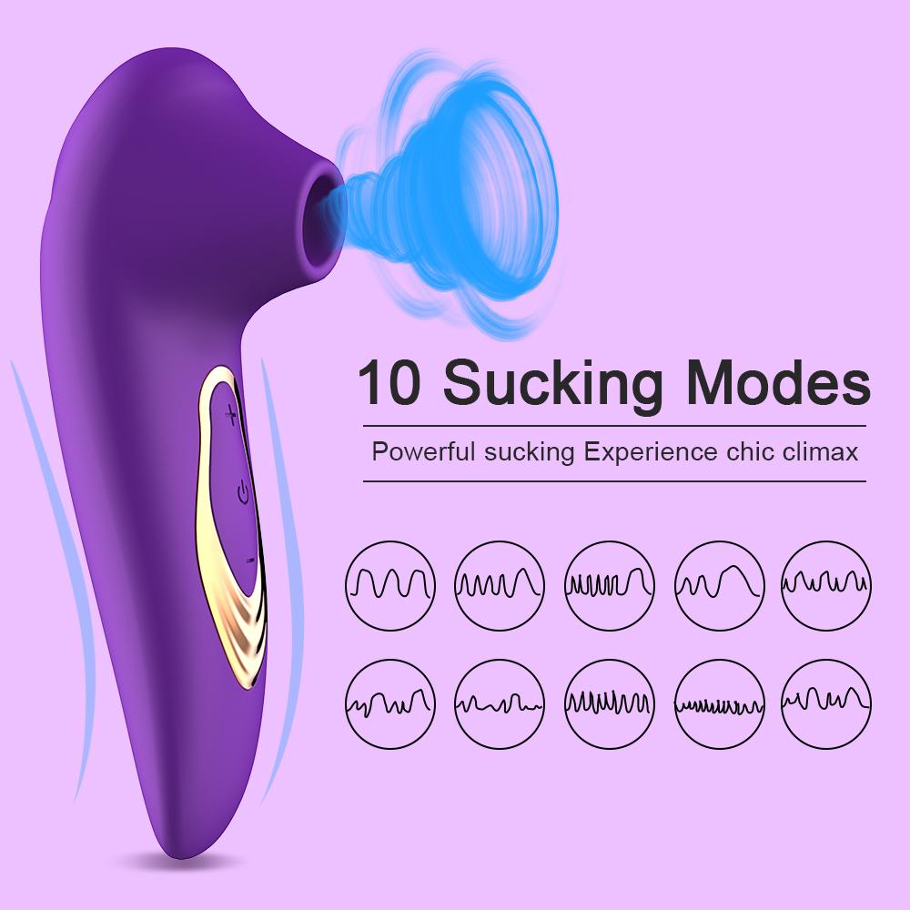 Clitorisstimulator G-spot vibrator Clitoris Sucker Orale seks Tonglikken Tepelzuigers Seksspeeltjes