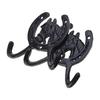 Decorative Iron Horseshoe Hook Practical Wall Mount Iron Hook for Hangings Item