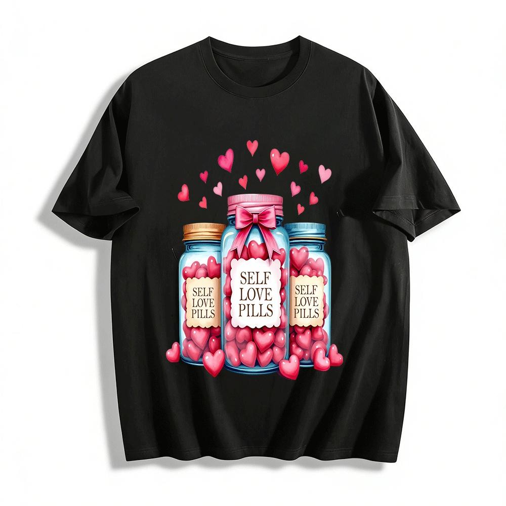 Self Love Pills Pure cotton T-shirt XXS