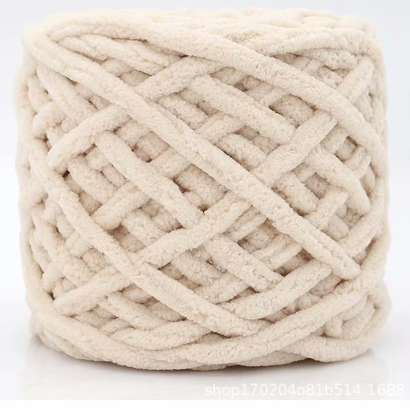 100g/Ball Super Soft Acrylic Cotton And Polyester Blend Cotton Yarn DIY Wool Yarn For Hand Knitting Scarf Thick Line Long Yarn