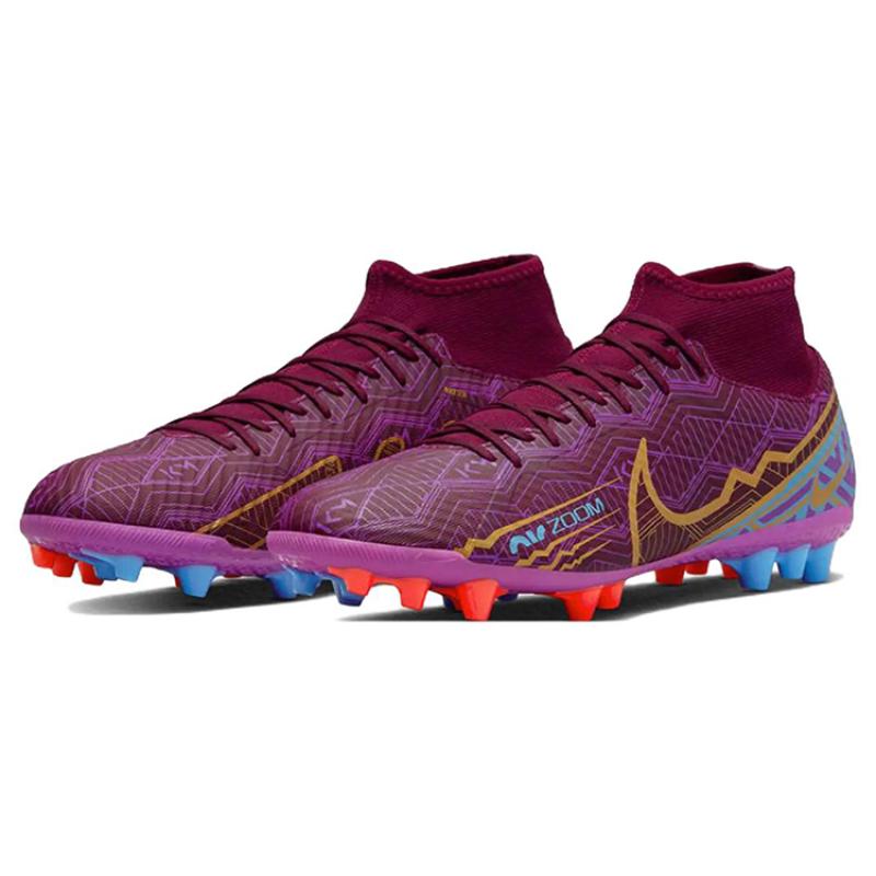 Nike Zoom Superfly 9 Elite KM FG 'Mbappé Dark Beetroot' Sneakers casual DO9343-694