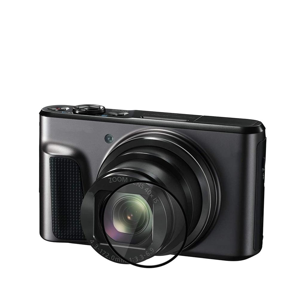 kinokoo UV Filter for PowerShot SX720 Digital 9H High Tempered Set of 2 Camera, Hardness, Transmittance, Fingerprint-Resistant, Bubble-Free, Glass,