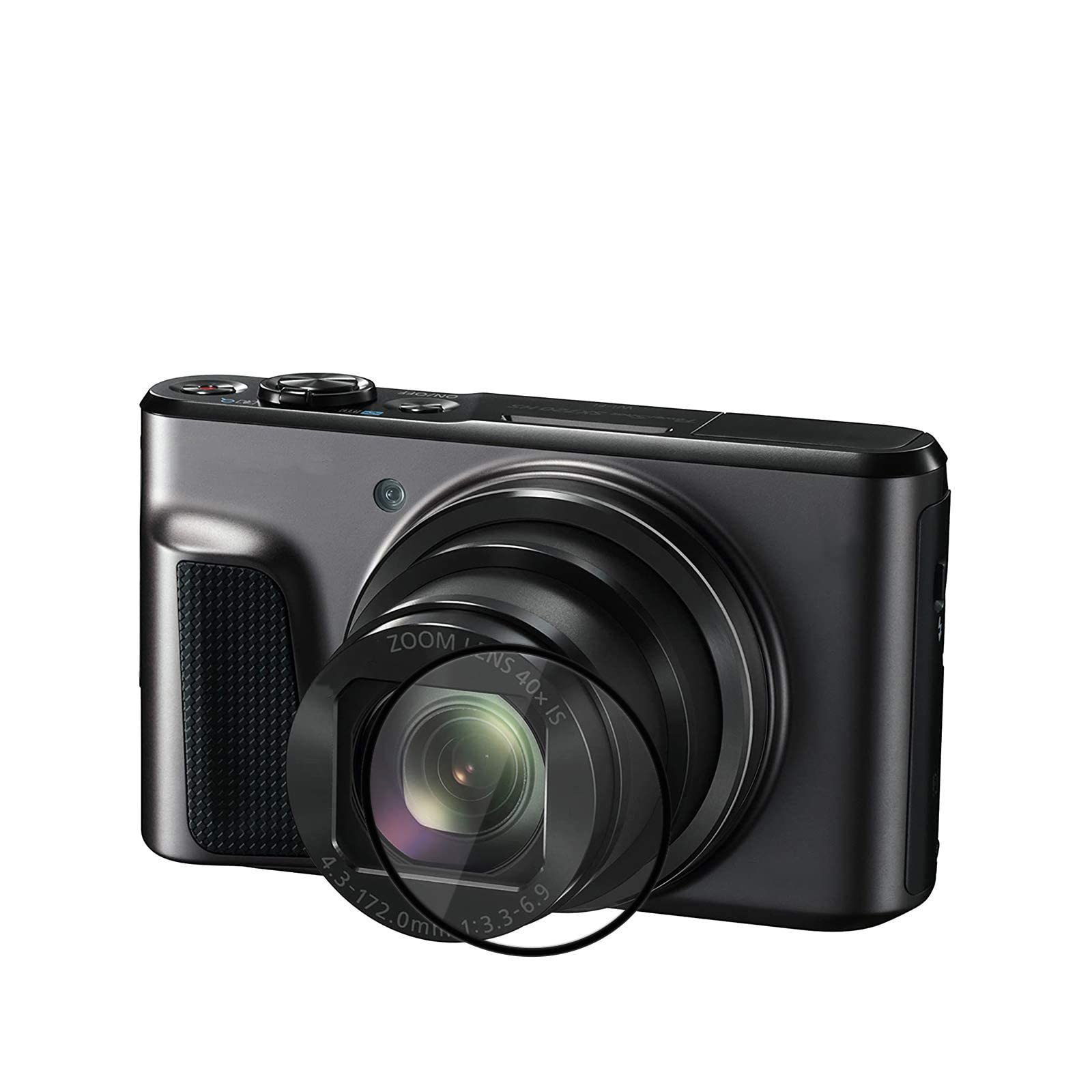 

kinokoo UV Filter for PowerShot SX720 Digital 9H High Tempered Set of 2 Camera, Hardness, Transmittance, Fingerprint-Resistant, Bubble-Free, Glass,