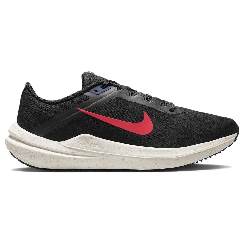 Nike Winflo 10 Schwarz Helles Karmesinrot Herren Sneaker Obsidian Segel DV4022-002