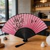 Retro-Tanzfächer im japanischen Stil für den Sommer - Klassischer antiker Stil