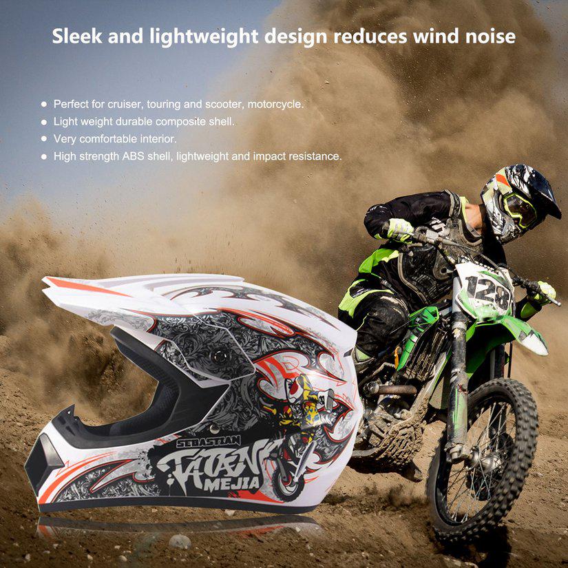 sleek motorcycle helmets