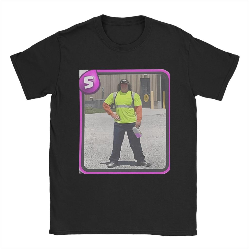 Fashion RRoyales T Shirt King of Clash PEKKA Cotton TShirts for Unisex Harajuku Casual Tee Shirt Short Sleeve Oversized Top