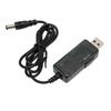 USB Boosting Cable 5V To 9V 12V Adjustable Portable DC USB Step Up Cord with 3.5 X 1.35mm Connector Tip for Fan Table