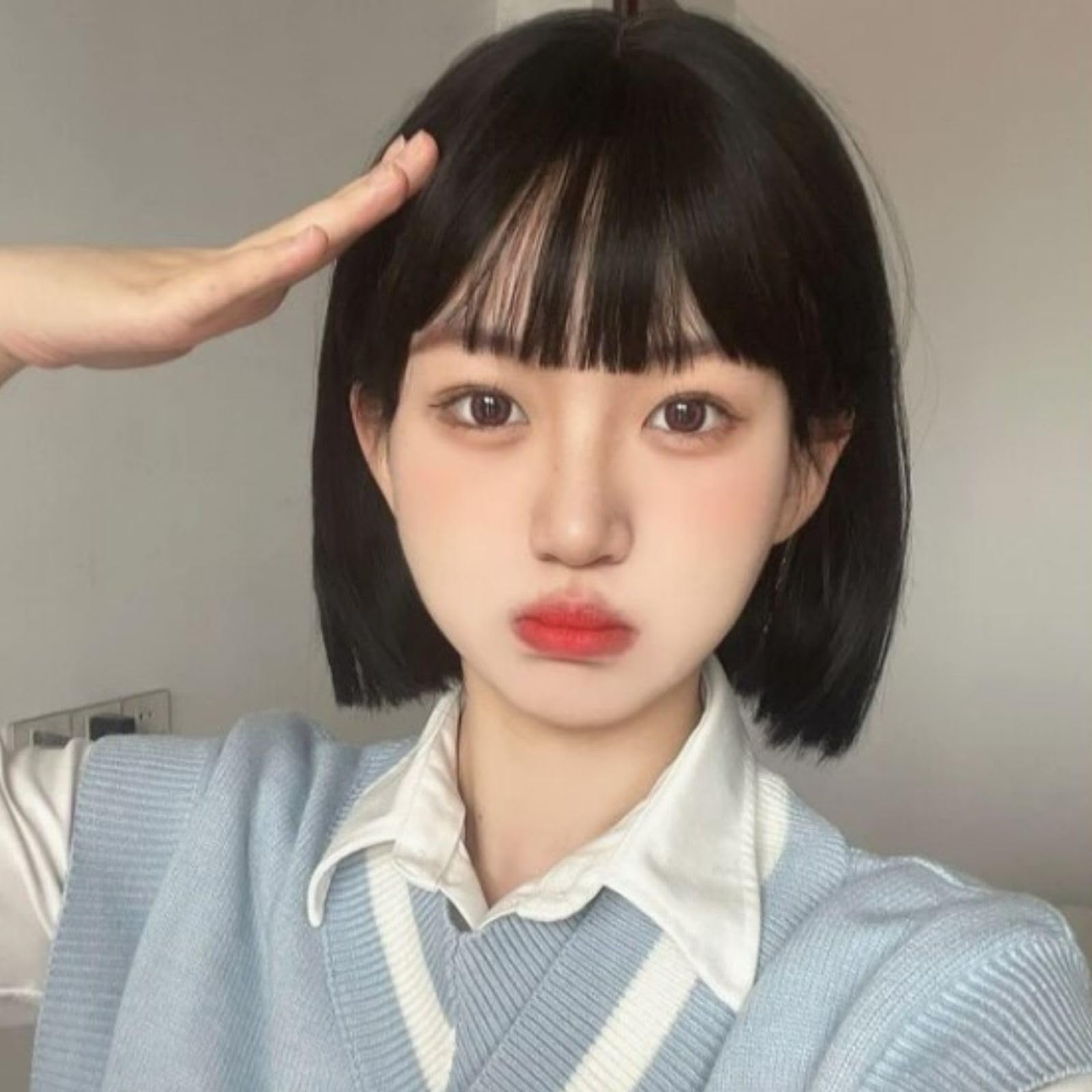 

Liberte555 Black Hair Arrives Short Job Interview Black Hair Wig, Tomorrow, Bob, Bob, Short, Cross-dressing, Cross-dressing, Natural, Hunting, (NEW