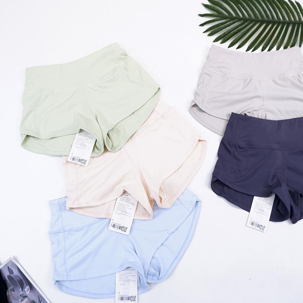 Kadın Yüksek Belli İpeksi Nefes Alabilen Yaz Yoga Şortu - Bol Geniş Paça 2,5 İnç Tasarım