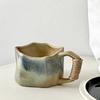 1 Stück Keramik Wiederverwendbarer Kaffeebecher Kreativer Becher Tasse Hitzebeständig Handwerk Hochtemperatur Beständigkeit Geschenk Fruchtsaft Haushaltswaren