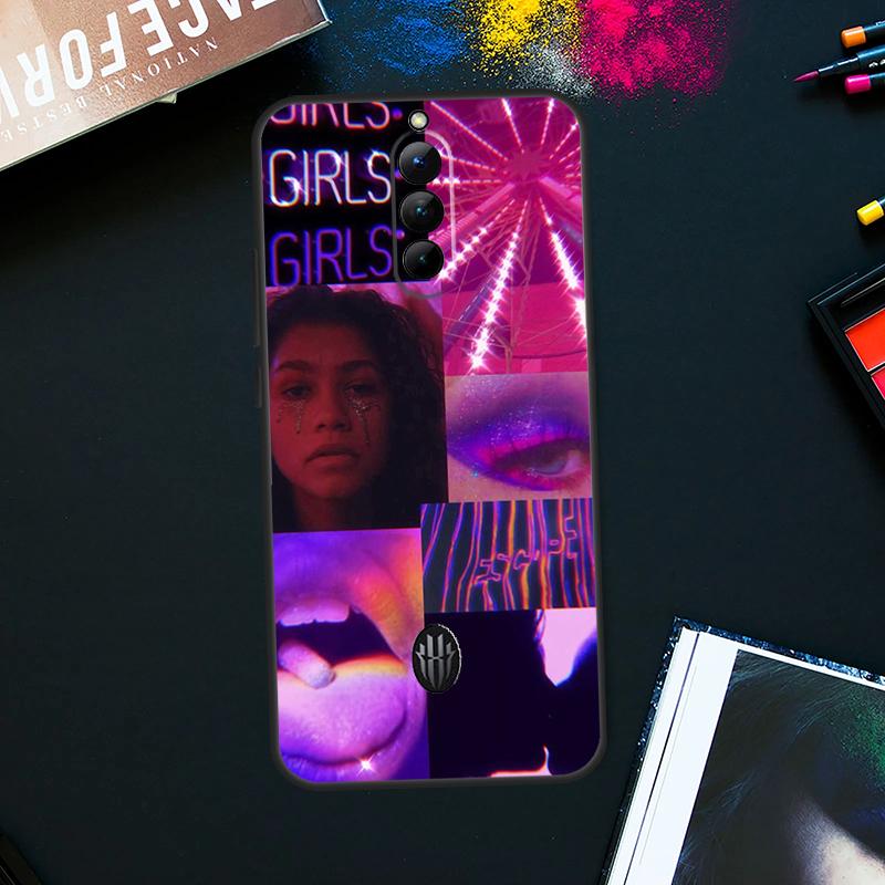American TV Euphoria Zendaya Rue Case For ZTE Nubia Red Magic 9 Pro Plus RedMagic 8 8S Pro Plus 6 7 6S 7S Pro 5G 5S 6R Cover