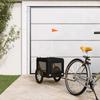 Vidaxl Bicycle Trailer For Pets, Oxford Fabric And Iron