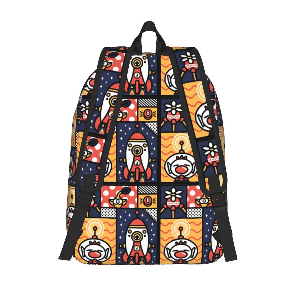 Pikmins 4  Backpack for Men Women Casual Student Hiking Travel Daypack  Laptop Computer Shoulder Bag Gift