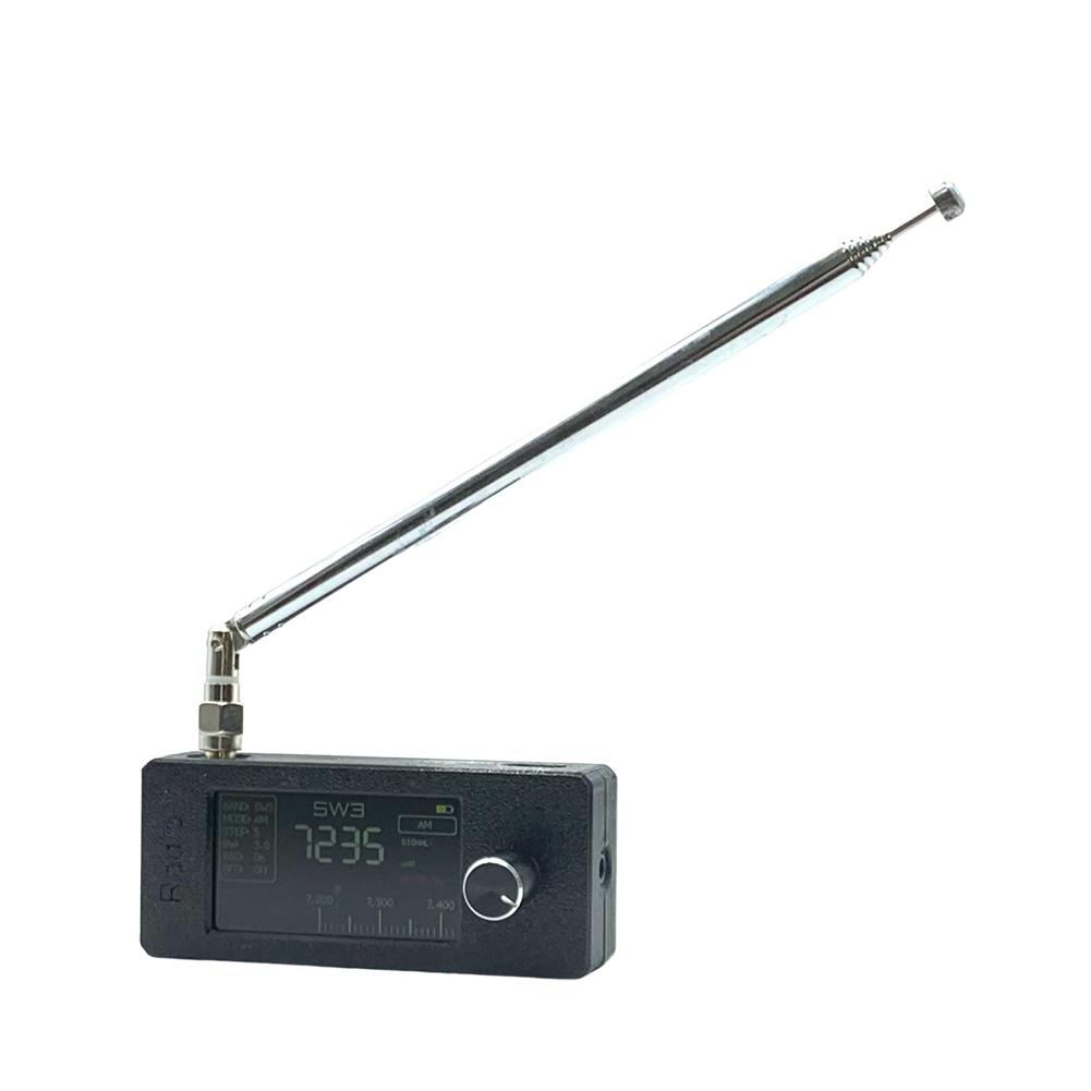 SI4732 0.5-108mhz Pocket Mini Radio LSB USB AM FM FM/AM Radio with Antenna All Band Radio Receiver HF SW MW VHF Radio Portable