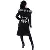 Moda damska Gothic Punk Bluza z kapturem Dziewczyny Kurtka damska Płaszcz Cardigans Kostium na Halloween