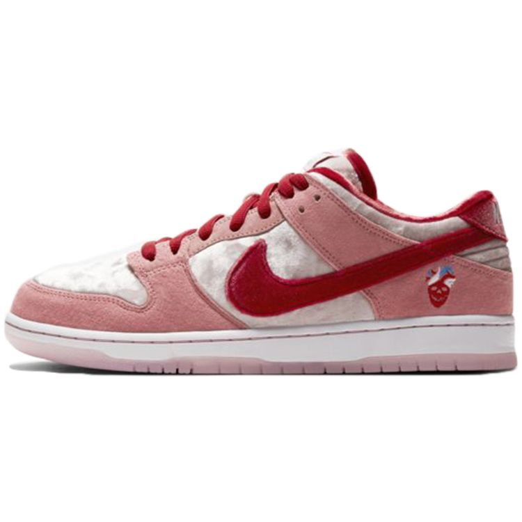 Nike Unisex Pink/Red Strangelove X Dunk Low Sb Valentines Day Sneakers Bright-Melon Gym- Ct2552-800 Cm