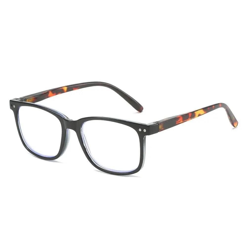 Fashion Square Anti-Blue Light Reading Glasses Urltra-Light Eye Protection Glasses Men Women Elegant Comfortable Eyeglasses