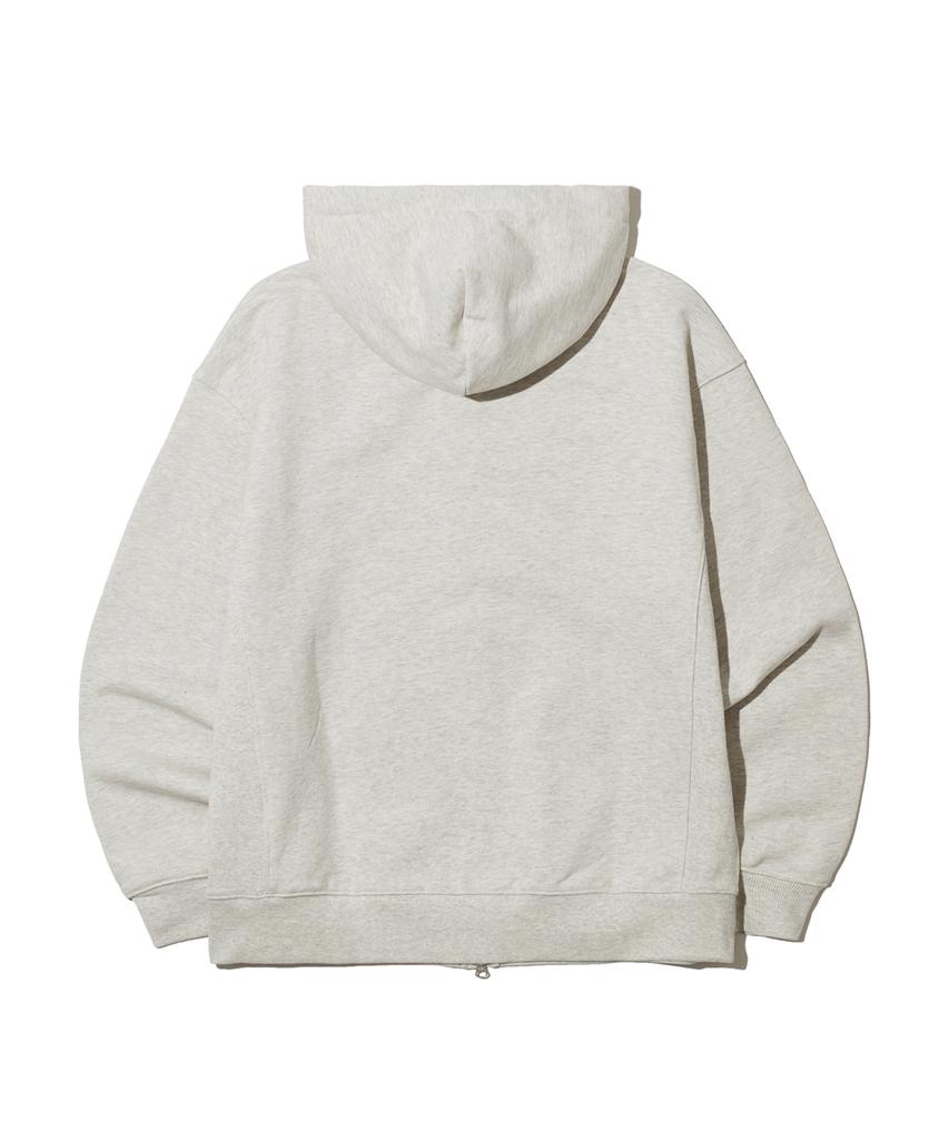 Big Union 89Line Zip Up Hoodie / Oatmeal