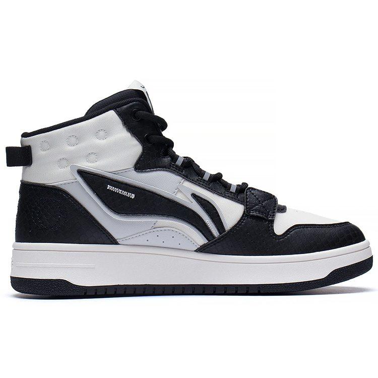 Li Ning Mountain Plain Textile, Synthetic Leather Slip Resistant, Abrasion Resistant, Lightweight High top AGCS241-1