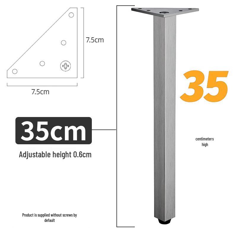 Triangular Aluminum Alloy Adjustable Sofa and Cabinet Legs