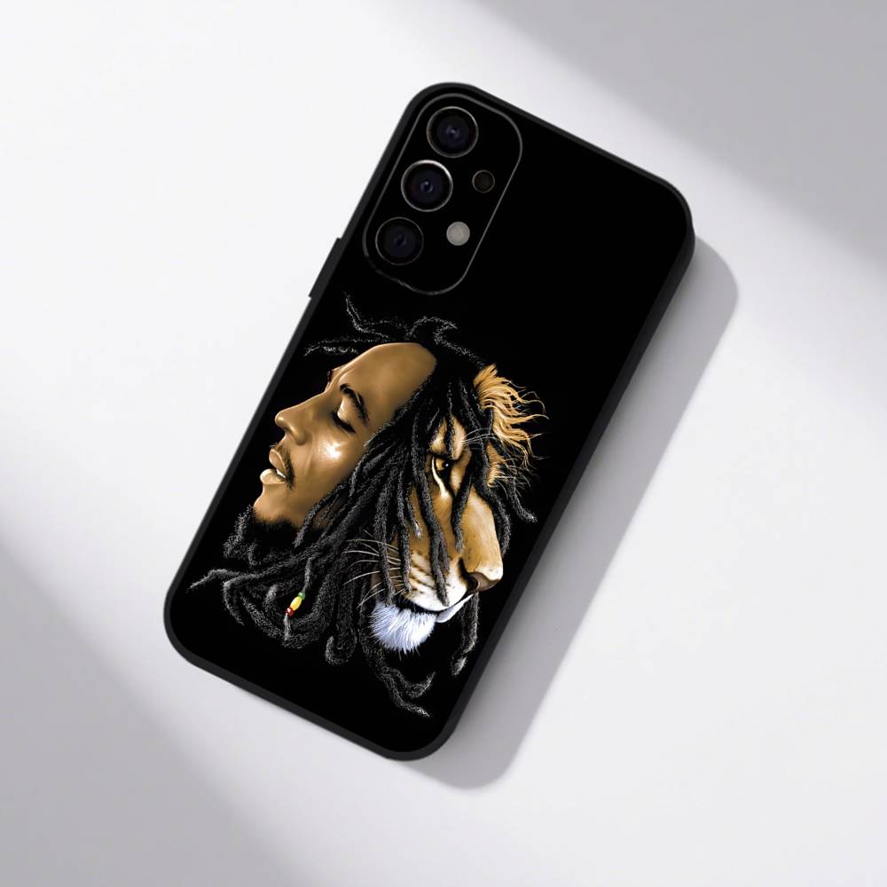 Bob Marley Rasta Lion For Samsung Phone Case S25,S24,S21,S22,S23,S30,Ultra,S20,Plus,Fe,Lite,5G Black Cover
