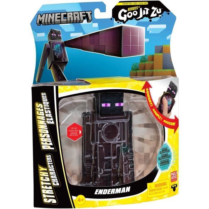 Personaggio - Eroi di Goo Jit Zu - Minecraft - Enderman - 11 cm