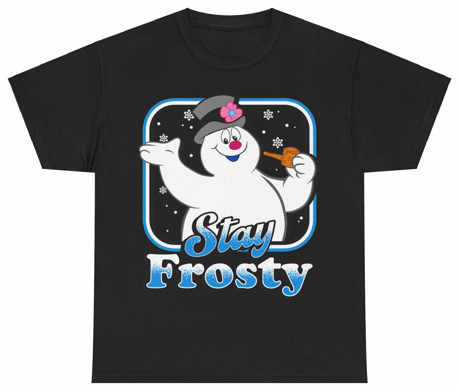 Frosty The Snowman Vintage Style XMAS Gift S-5XL T-Shirt Men Women Unisex XXXXL