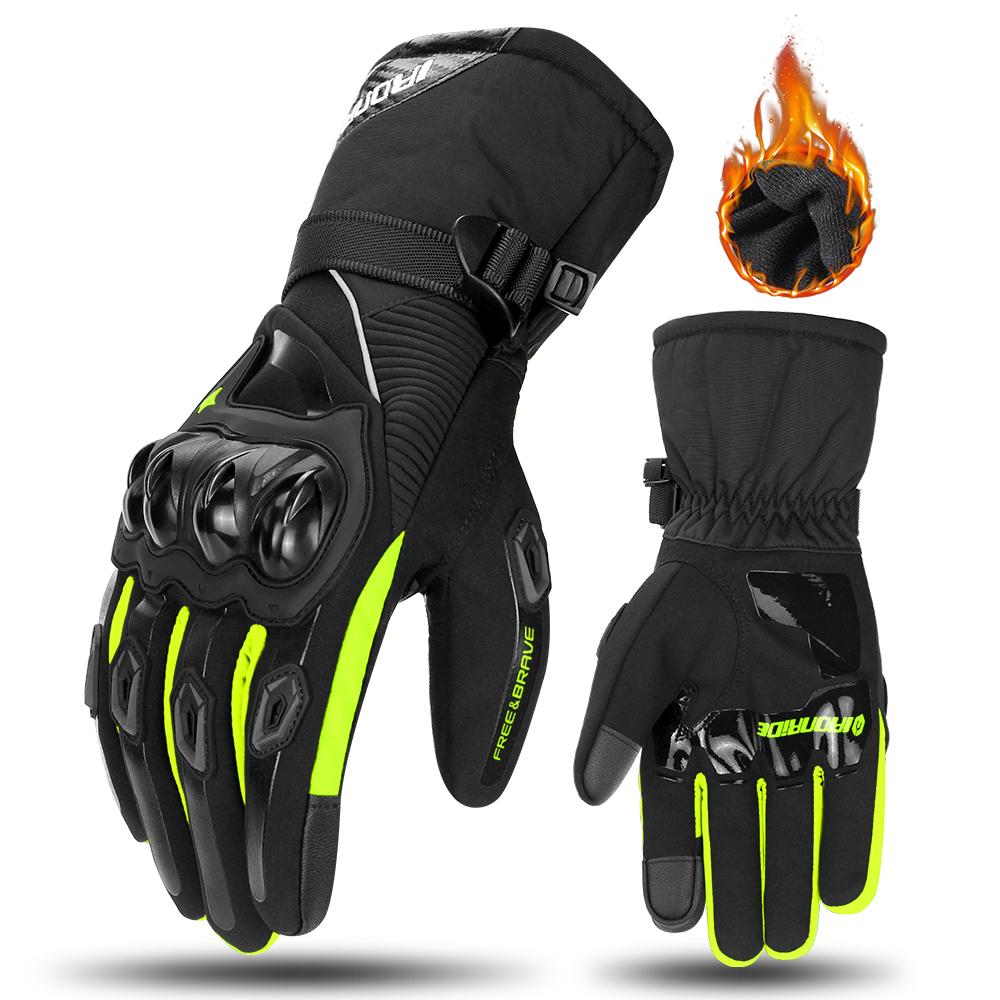 

Motorcycle Gloves Warm And Windproof Winter Riding Gloves Touch Screen Anti Fall And Waterproof Motorcycle Rider Gloves M