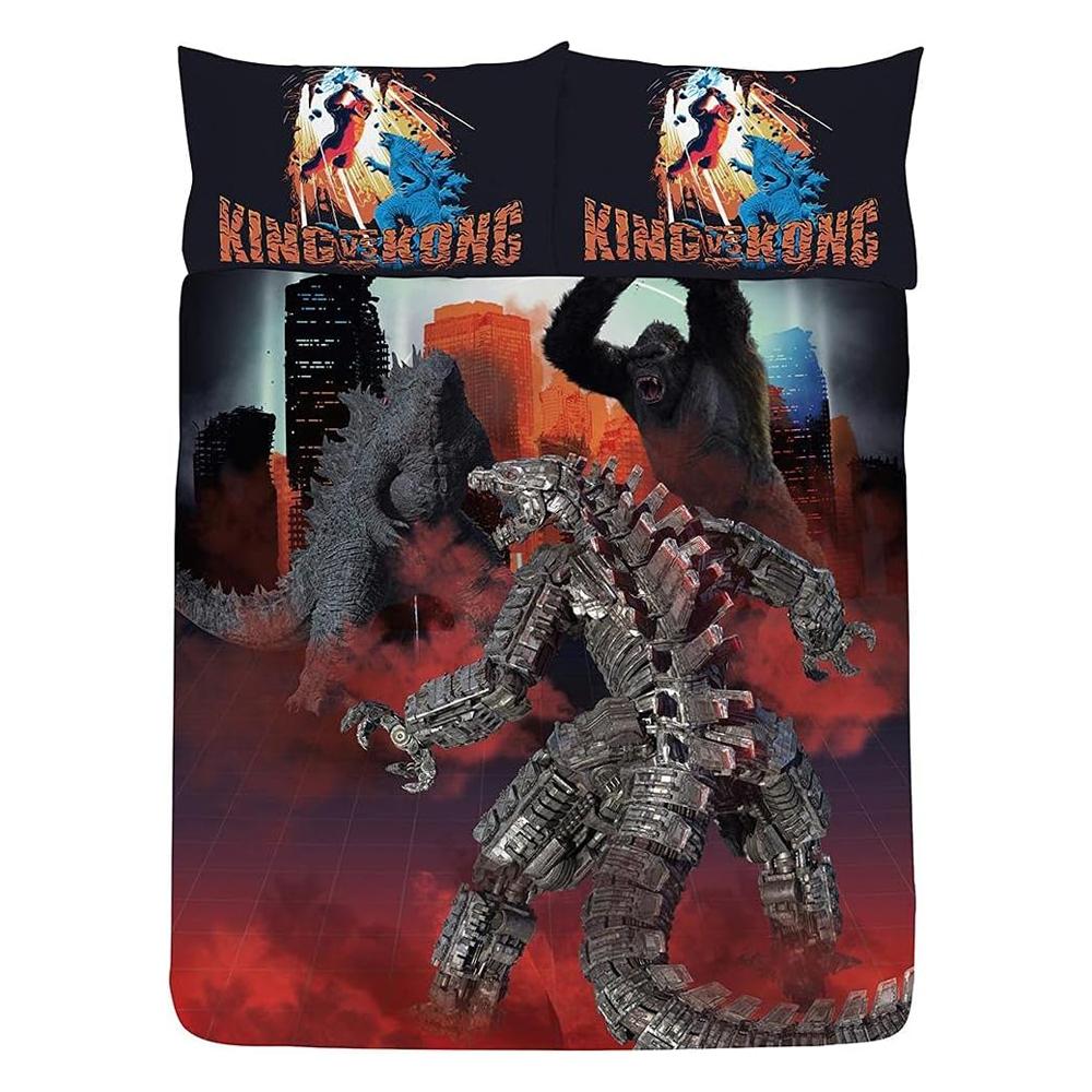 Godzilla Vs Kong Battle Royale Reversible Duvet Set