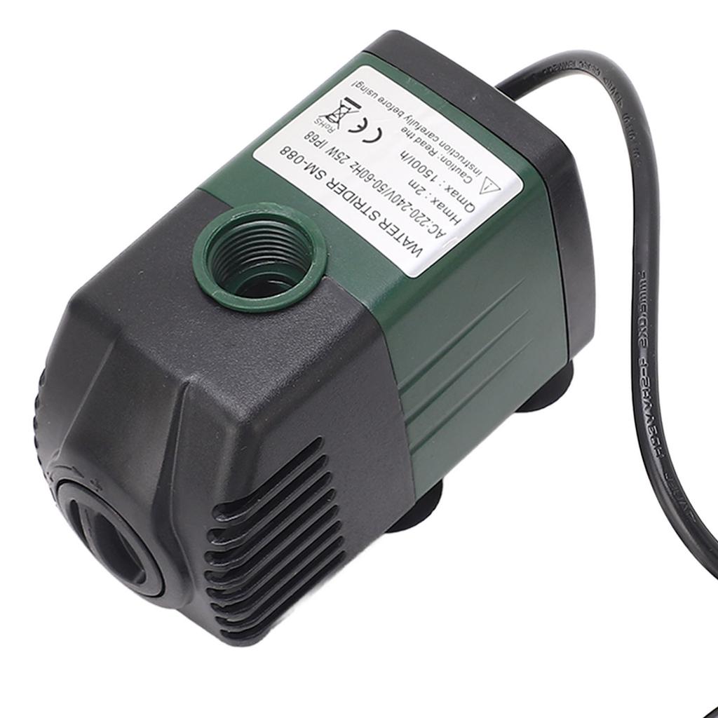 Ponorné čerpadlo pro fontánu akvárium cirkulaci vody filtraci 25W mikro 1500Lh IP68