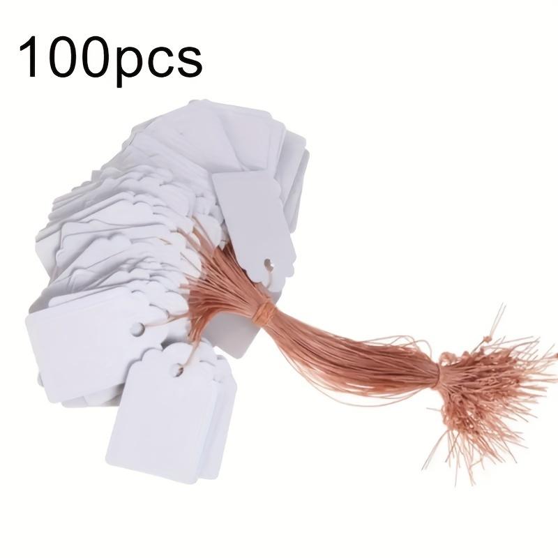 

100pcs, Waterproof Plastic Hanging Sign Gardening Marker Label Hanging Tag Waterproof Succulent Label garden plant labels 100pcs белый