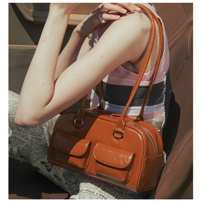 Women's Fashion Handbag  Leather Underarm Bag Commuter Tote Shoulder Bag