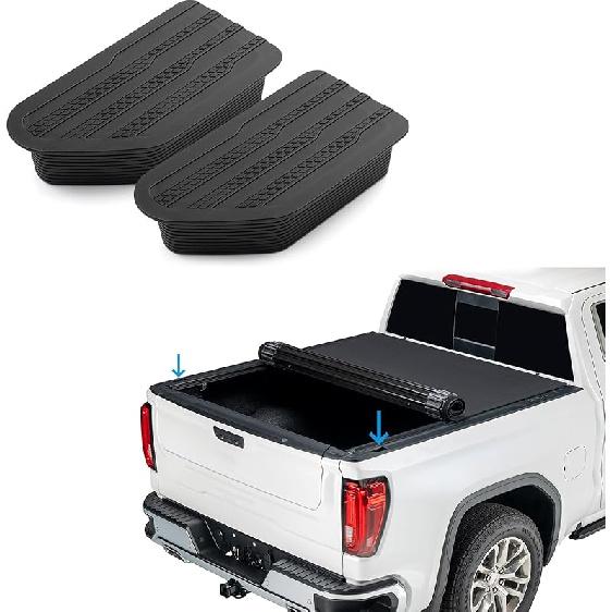 Shademax Stake Pocket Covers  Fit For -2024 2025 2026 GMC Sierra And Chevy Silverado Accessories Truck Bed Rail Hole Plugs Stake Pocket Caps Cover